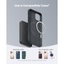 Anker 622 MagGo - Banco de energía magnético inalámbrico (5000 mAh, Plegable, con USB-C para iPhone 14/13/12, interestelar)