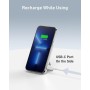 Anker 622 MagGo - Banco de energía magnético inalámbrico (5000 mAh, Plegable, con USB-C para iPhone 14/13/12, interestelar)