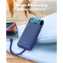 Charmast Power Bank 10000mAh con Cables Integrados,USB C Cargador Portátil 5V/3A Batería Externa portátil Pantalla LED Digital