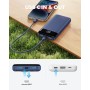 Charmast Power Bank 10000mAh con Cables Integrados,USB C Cargador Portátil 5V/3A Batería Externa portátil Pantalla LED Digital