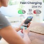 Feob Mini Power Bank para iPhone, 5200mAh 20W PD Cargador Portátil Ultra Compacto Batería Externa Powerbank con Pantalla Digital