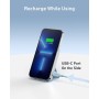 Anker 622 MagGo - Banco de energía magnético inalámbrico (5000 mAh, Plegable, con USB-C para iPhone 14/13/12, interestelar)