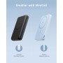 Anker 622 MagGo - Banco de energía magnético inalámbrico (5000 mAh, Plegable, con USB-C para iPhone 14/13/12, interestelar)
