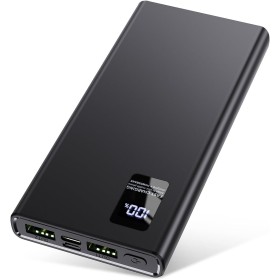 Power Bank 12000mAh, batería Externa pequeña Pero Fuerte (USB C Output & Input) 3A batería Externa para teléfono móvil con