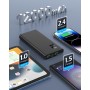 Power Bank 12000mAh, batería Externa pequeña Pero Fuerte (USB C Output & Input) 3A batería Externa para teléfono móvil con