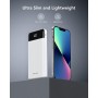 Charmast Power Bank 10000mAh con Cables Integrados,USB C Cargador Portátil 5V/3A Batería Externa portátil Pantalla LED Digital