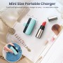 Feob Mini Power Bank para iPhone, 5200mAh 20W PD Cargador Portátil Ultra Compacto Batería Externa Powerbank con Pantalla Digital