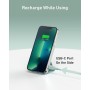 Anker 622 MagGo - Banco de energía magnético inalámbrico (5000 mAh, Plegable, con USB-C para iPhone 14/13/12, interestelar)