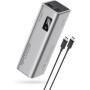 CUKTECH 15 SE 85W Bateria Externa 20000mAh con 3 Puertos, USB C Bateria Portatil Power Bank con Pantalla Digital Compatible con
