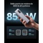 CUKTECH 15 SE 85W Bateria Externa 20000mAh con 3 Puertos, USB C Bateria Portatil Power Bank con Pantalla Digital Compatible con