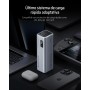 CUKTECH 15 SE 85W Bateria Externa 20000mAh con 3 Puertos, USB C Bateria Portatil Power Bank con Pantalla Digital Compatible con