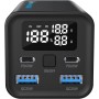XLayer Powerbar 65W Power Bank 20000mAh PD USB C Quick Charge Digital Display Cargador Compatible con MacBook Pro Surface Go