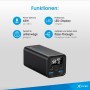 XLayer Powerbar 65W Power Bank 20000mAh PD USB C Quick Charge Digital Display Cargador Compatible con MacBook Pro Surface Go