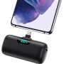 Feob Mini Power Bank, 5000mAh USB C Cargador Portátil 15W PD Carga Rapida Batería Externa Compacto Powerbank con Pantalla LCD