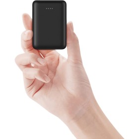 Mini Power Bank 10.000 mAh Ultra Compacto 2 Puertos USB 2.4 A Carga Rápida Batería de Backup Cargador Portátil Universal para