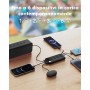 Charmast Power Bank 20000mAh Bateria Portatil USB con Cables Bateria Externa USB C Carga rapida PD 20W Powerbank con Pantalla