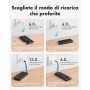 Charmast Power Bank 20000mAh Bateria Portatil USB con Cables Bateria Externa USB C Carga rapida PD 20W Powerbank con Pantalla