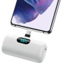 Feob Mini Power Bank, 5000mAh USB C Cargador Portátil 15W PD Carga Rapida Batería Externa Compacto Powerbank con Pantalla LCD