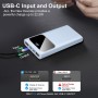 Power Bank, Bateria Externa Carga Rapida 10000mAh Energía de respaldo 22.5W Bateria Portatil con Entrada y Salida USB C de Alta
