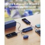 Charmast Power Bank 20000mAh Bateria Portatil USB con Cables Bateria Externa USB C Carga rapida PD 20W Powerbank con Pantalla
