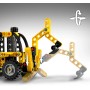 LEGO Technic Pala Mixta, Retroexcavadora de Juguete, Vehículo y Maquinaria de Construcción, Excavadora de Obra, Regalo de