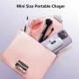 Feob Mini Power Bank, 5000mAh USB C Cargador Portátil 15W PD Carga Rapida Batería Externa Compacto Powerbank con Pantalla LCD