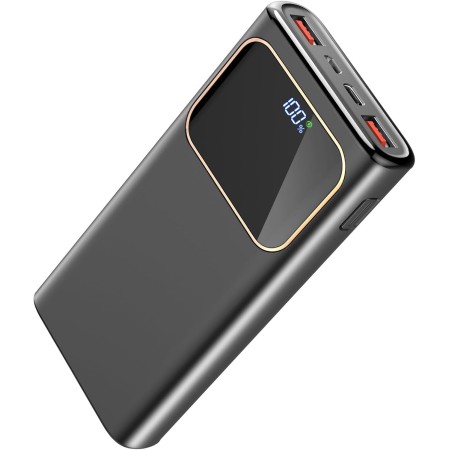 Power Bank, Bateria Externa Carga Rapida 10000mAh Energía de respaldo 22.5W Bateria Portatil con Entrada y Salida USB C de Alta