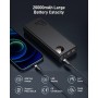 Baseus Power Bank, 65W Power Bank 20000mAh, Laptop Powerbank PD QC 3+, Baterías Externas de Teléfono USB-C Entrada y Salida,