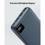 SOARAISE Bateria Externa 27000mAh 22,5W Carga Rapida PD QC3.0 Power Bank con 4 Salidas USB y Pantalla LED Cargador Portatil USB