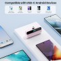 Feob Mini Power Bank para iPhone 16/15 Serie, 5200mAh USB C Cargador Portátil Ultra Compacto Batería Externa Powerbank con