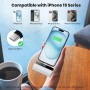 Feob Mini Power Bank para iPhone 16/15 Serie, 5200mAh USB C Cargador Portátil Ultra Compacto Batería Externa Powerbank con