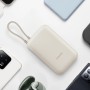 Xiaomi Power Bank 10000Mah Integrated Cable - Bateria Externa Carga Rápida | Cargador Portátil Inalámbrico USB-C y USB-A para