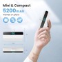 Feob Mini Power Bank para iPhone 16/15 Serie, 5200mAh USB C Cargador Portátil Ultra Compacto Batería Externa Powerbank con
