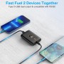Bateria Externa Carga Rapida 10000mAh,PD 22.5W Power Bank con Pantalla LED,Mini Bateria Externa Movil con USB C,Adecuado para