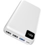 Batería Externa 27000mAh Power Bank - Bilivein 22.5W Cargador Portátil USB C con 4 Salidas Power Bank Carga Rápida PD con