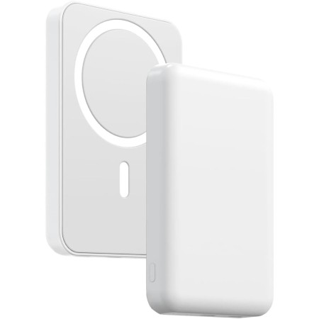 Power Bank for Magsafe 10000mAh, Mini Bateria Externa mag-Safe con USB Cable PD 22.5W Bateria Portatil Carga Rapida Inalámbrico