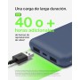 Belkin batería externa portátil de 10000mAh, cargador externo USB-C con 1 puerto USB-C y 2 puertos USB-A, power bank de 15 W,