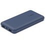Belkin batería externa portátil de 10000mAh, cargador externo USB-C con 1 puerto USB-C y 2 puertos USB-A, power bank de 15 W,