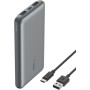 Belkin batería externa portátil de 10000mAh, cargador externo USB-C con 1 puerto USB-C y 2 puertos USB-A, power bank de 15 W,