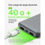 Belkin batería externa portátil de 10000mAh, cargador externo USB-C con 1 puerto USB-C y 2 puertos USB-A, power bank de 15 W,