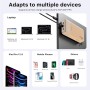 Banco de energía JUOVI Carga rápida, 20000mAh 45W Cargador portátil, Samsung Super Carga rápida con Pantalla LED Cargador de