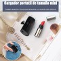 Cargador Portátil para iPhone y Android Mini, 3300mAh Power Bank PD Pequeña y Ligera Batería Externa, Powerbank con Pantalla LED