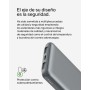 Belkin batería externa portátil de 10000mAh, cargador externo USB-C con 1 puerto USB-C y 2 puertos USB-A, power bank de 15 W,