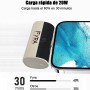 Cargador Portátil para iPhone y Android Mini, 3300mAh Power Bank PD Pequeña y Ligera Batería Externa, Powerbank con Pantalla LED