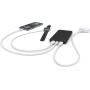 Belkin batería externa portátil de 10000mAh, cargador externo USB-C con 1 puerto USB-C y 2 puertos USB-A, power bank de 15 W,