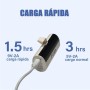 Cargador Portátil para iPhone y Android Mini, 3300mAh Power Bank PD Pequeña y Ligera Batería Externa, Powerbank con Pantalla LED