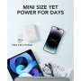 Charmast Mini Power Bank 10000mAh Ultra Compacto Ligero Powerbank Pequeño Bateria Externa Carga Rápida[20W PD 3.0 QC 4.0]