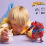 LEGO Marvel Armadura Robótica de Spider-Man vs. el Anti-Venom Juguete de Superhéroes con Figura de Robot y Minifiguras, Juego de