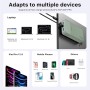 Banco de energía JUOVI Carga rápida, 20000mAh 45W Cargador portátil, Samsung Super Carga rápida con Pantalla LED Cargador de
