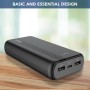 Cellularline - Power Bank 20000 - Capacidad: 20000 mAh - Entrada: 1 x USB-C 10,5 W - Salida: 1 x USB 12 W - Celdas: Batería de